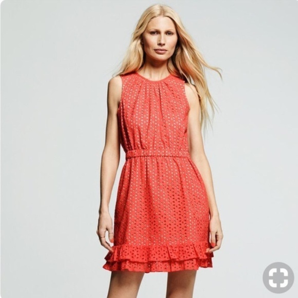 Peter Som eyelet dress